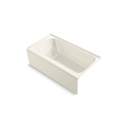 Kohler 60 in L, 32 in W, Biscuit, Acrylic 25831-RA-96